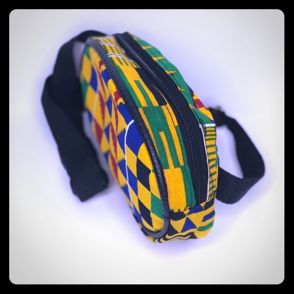 African Print Fanny Pack